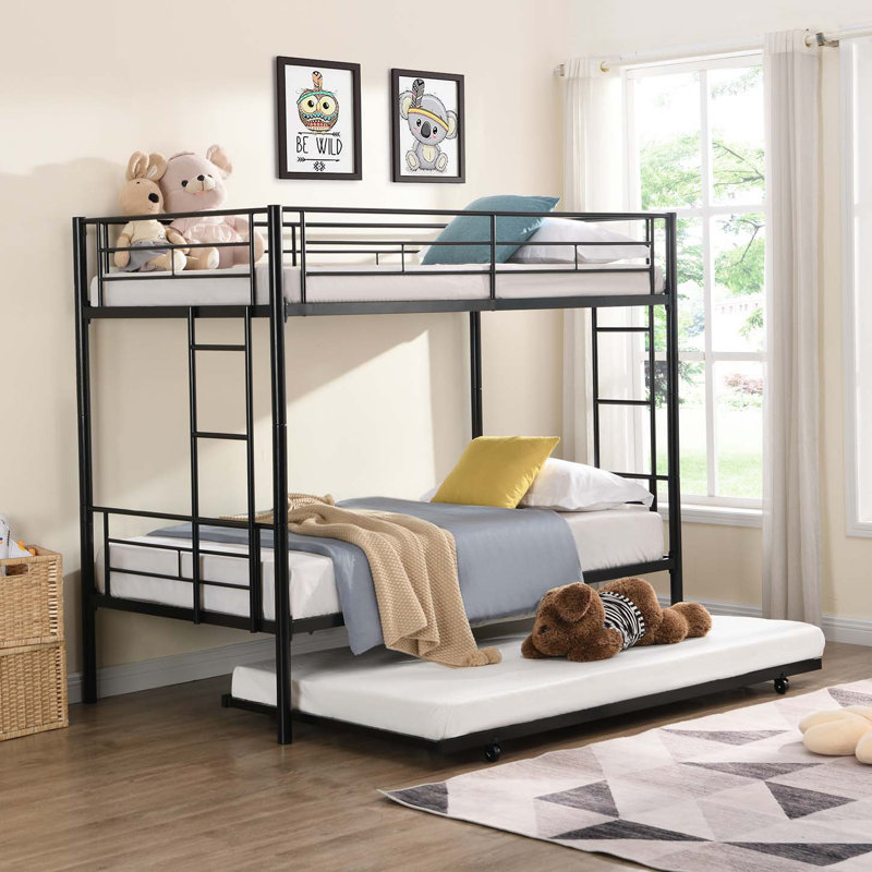 Wayfair trundle bunk bed discount
